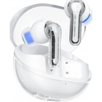 SOUNDPEATS Clear White אוזניות אלחוטיות בצבע לבן